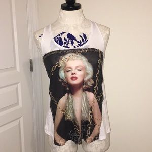 Marilyn Monroe racer back tank
